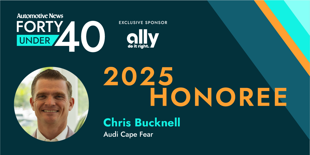 Audi Cape Fear General Manager Wins 40 Under 40 Award