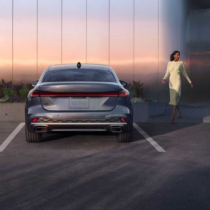 Rear of the 2025 Audi A5