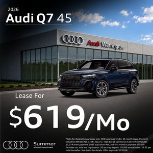 Audi Q7 Offer.