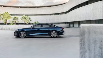 Vue profile de l’Audi A6 Berline 2026.