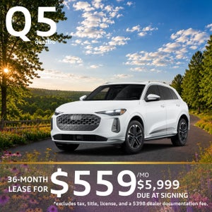 all-new Q5 driving 