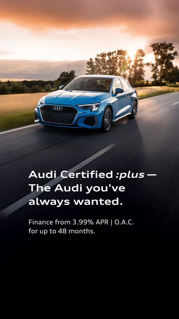Audi Certified Pre-Owned Vehicle Specials