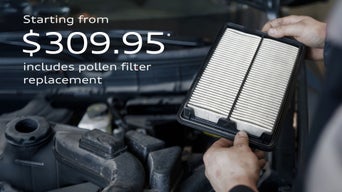 Clean Air Treatment specials at Audi