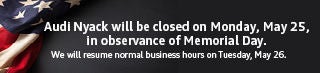 Memorial Day Banner Announcement