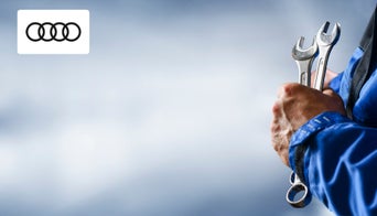 Customer scheduling an Audi maintenance appointment at Audi Dayton near Columbus, OH