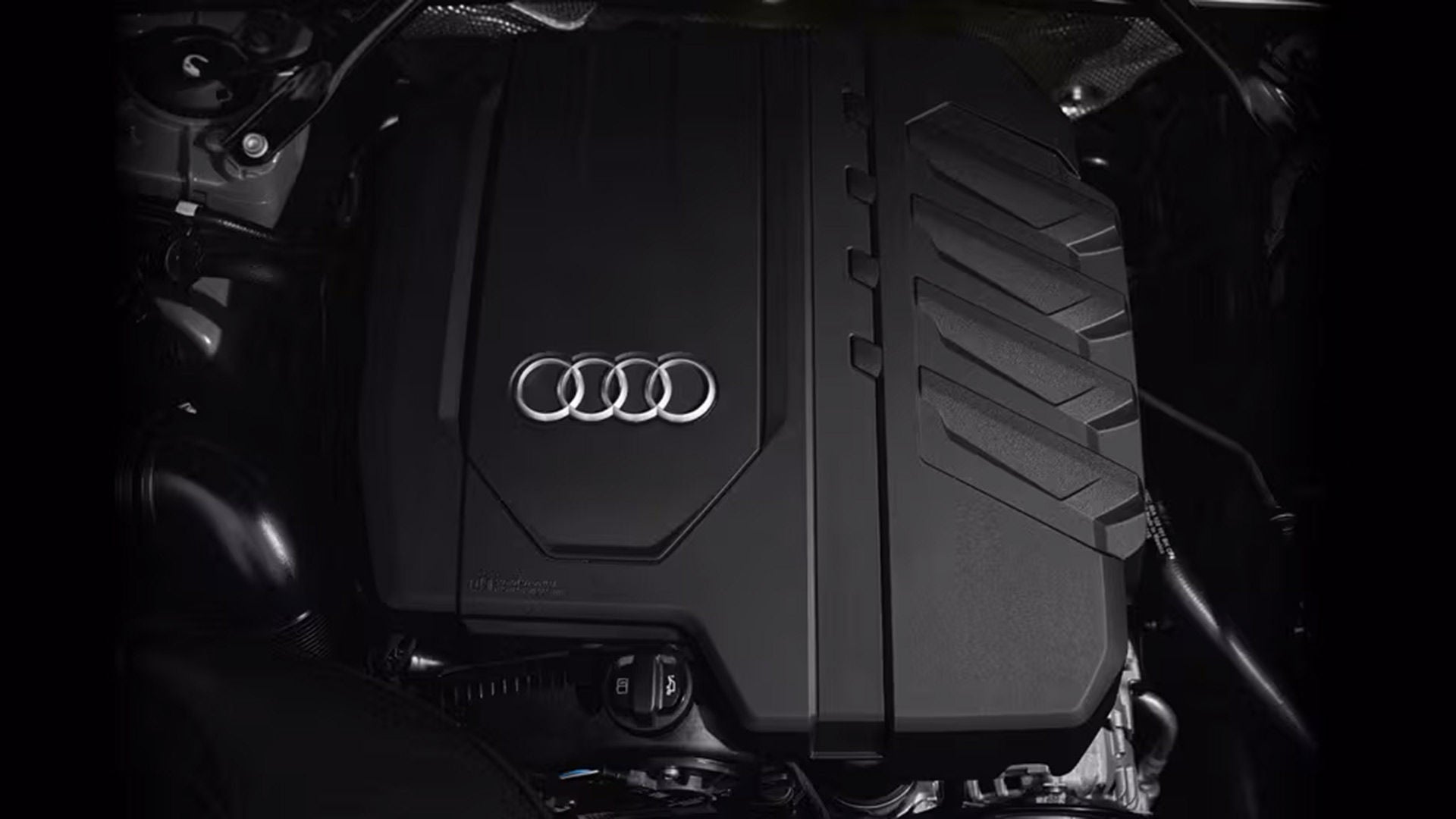 An Audi engine.