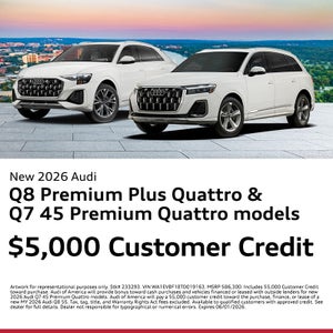 Audi Q8 and Q7