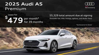 Audi A5 Vehicle Specials