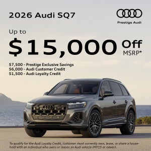 2026 Audi SQ7 Discount Offer