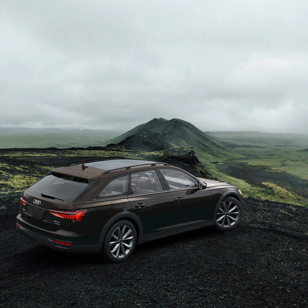 2026 Audi A6 allroad Exterior Overlooking Green Hills