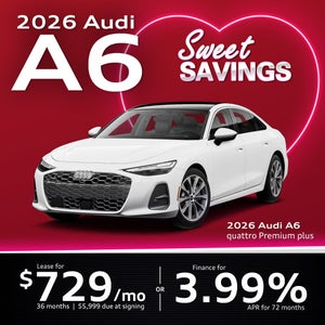 2026 Audi A6 Sedan quattro Premium Plus