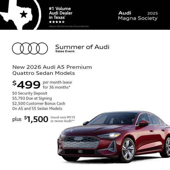 New 2026 Audi A5