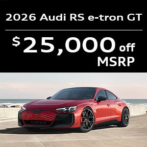 2026 New Audi RS e-tron GT