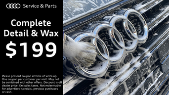 Complete Detail and Wax for $199