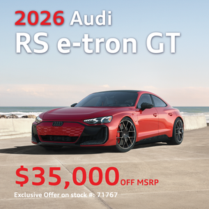 2026 Audi RS e-tron GT performance