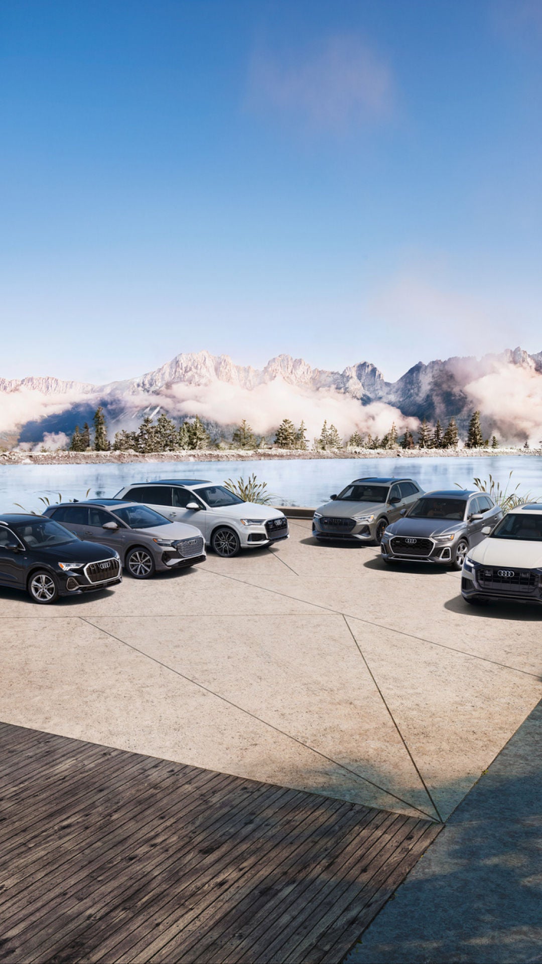 Audi models lineup.