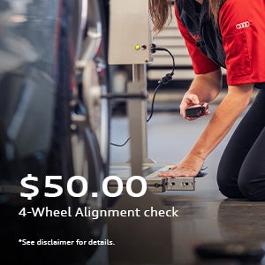 4 Wheel Alignment Check Special