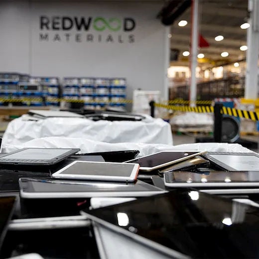 Redwood Materials recycle.
