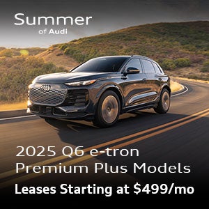 2025 Q6 e-tron Premium Plus Models Leases Start at $499/month
