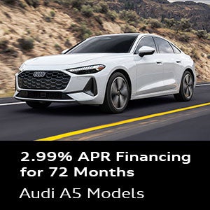 Audi A5 Models 2.99% Financing for 72 months