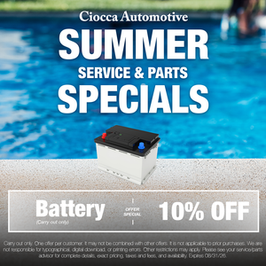 10% off any Battery - carry out only