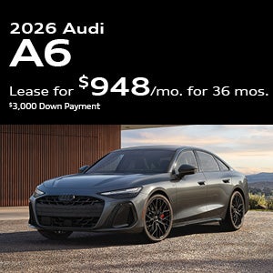 Offer for the 2026 Audi A6.