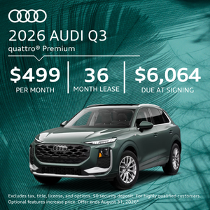 Audi Chantilly Q3 offer