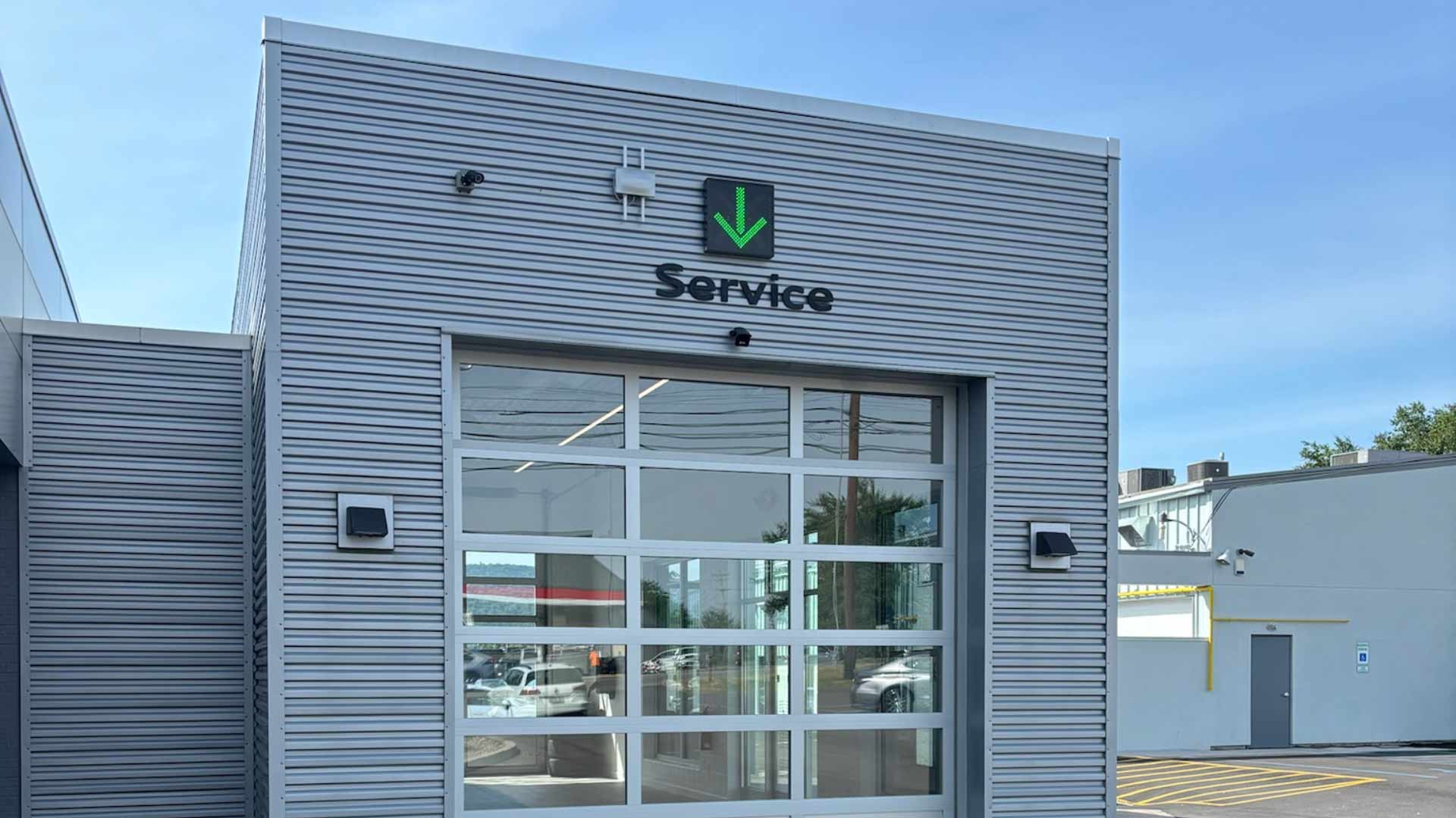 Audi service entrance