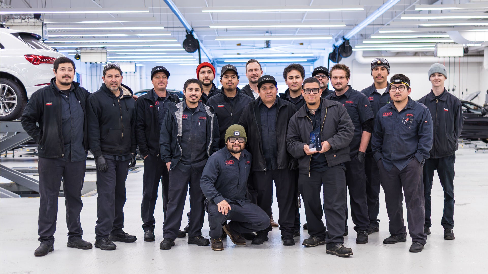 Audi Carlsbad's award-winning service team