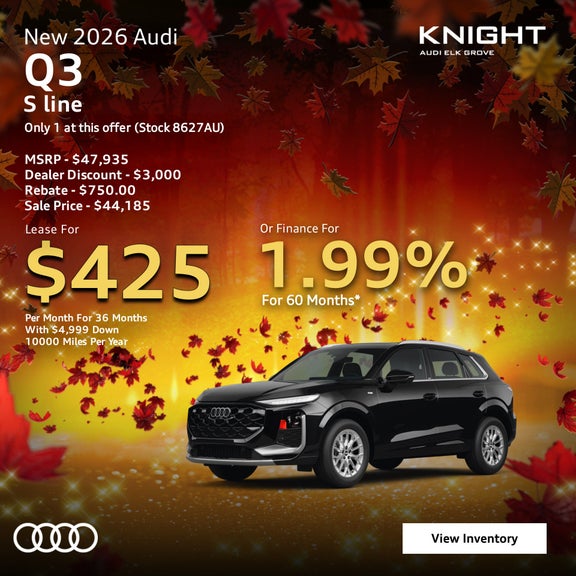 2026 Audi Q3 S line