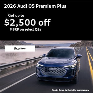 Front View of a new 2025 Audi Q5