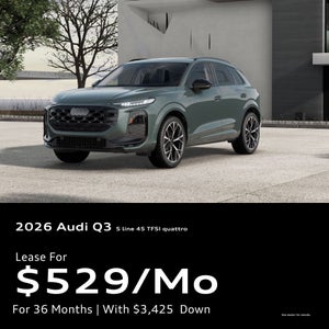 2026 Audi Q3 S line 45 TFSI quattro