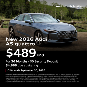 Audi A5 Offer