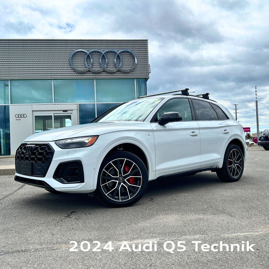 Photo of a used 2024 Audi Q5 in front of Audi Kingston