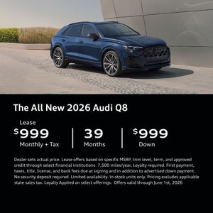 The All New 2026 Audi Q8
