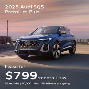 front facing 2025 Audi SQ5 Premium Plus driving