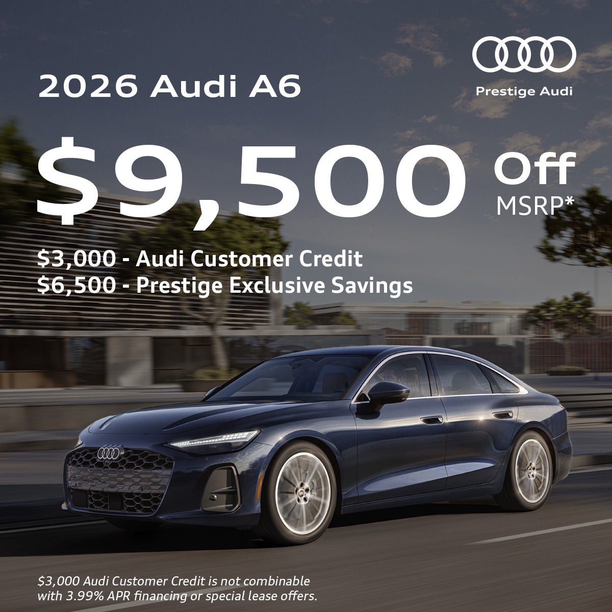 2026 Audi A6 Discount Offer