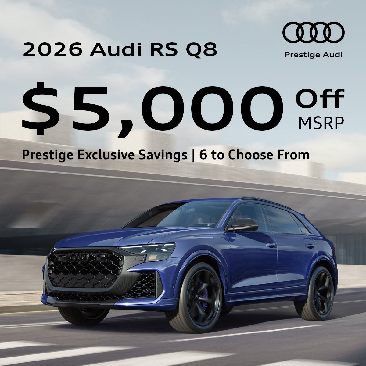 2025 Audi RS Q8 - $5,000 Off MSRP