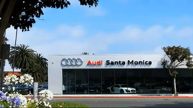 Audi Santa Monica Dealership Exterior