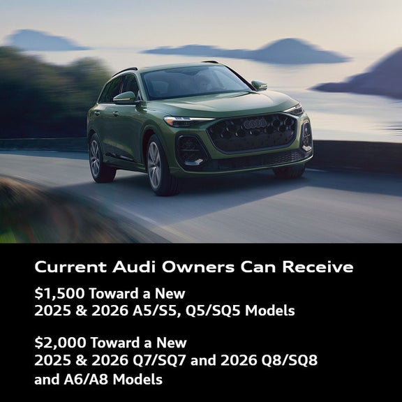 Current Audi Owners Receive