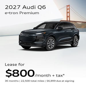 2027 Audi Q6 e-tron front facing