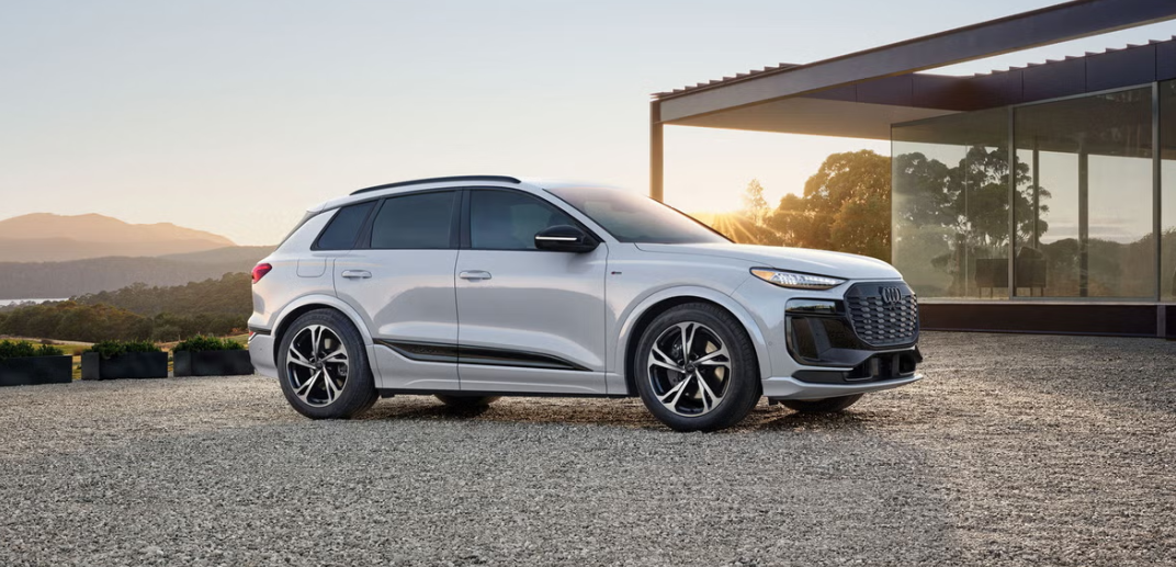 Exterior of a 2027 Audi Q6 e-tron