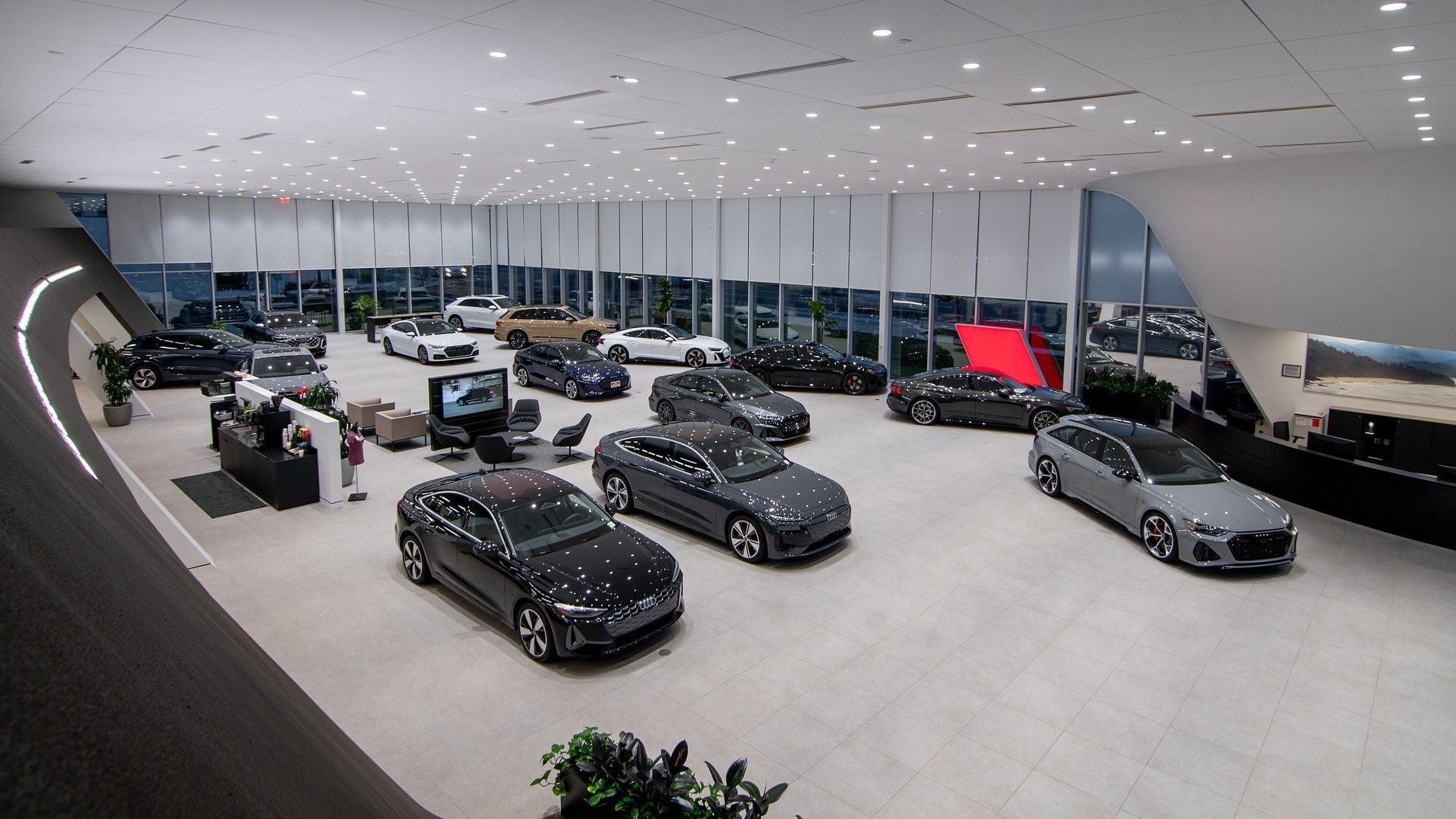 Audi Pacific dealership showroom