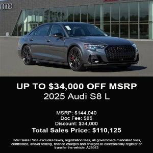 2025 Audi S8 Offer