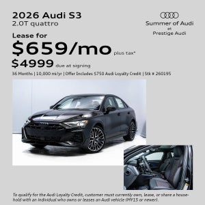 Audi S3 Lease Offer