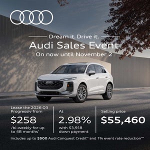 2026 Audi Q3 | From $258 bi-weekly at 2.98%
