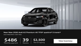 2026 Audi A3 Premium 40 TFSI® quattro® S tronic®