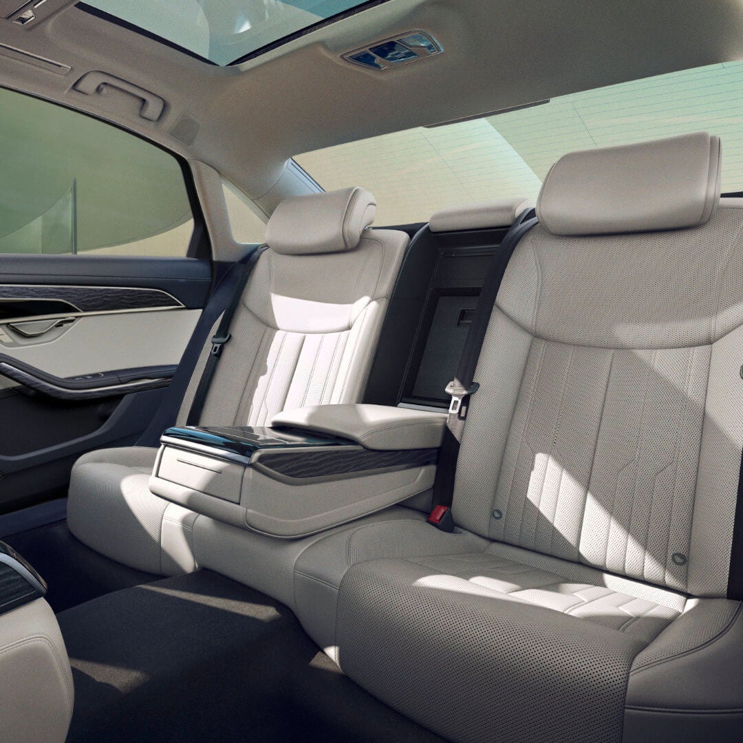 2026 Audi A8 Interior Rear Seating