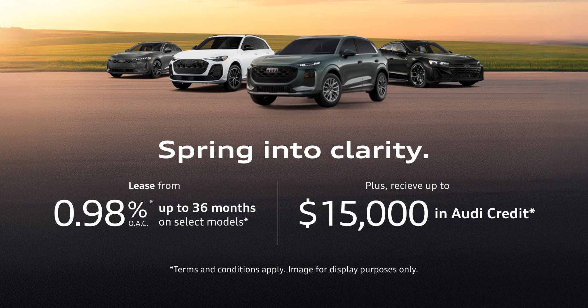 Spring into clarity at Audi Midtown Toronto