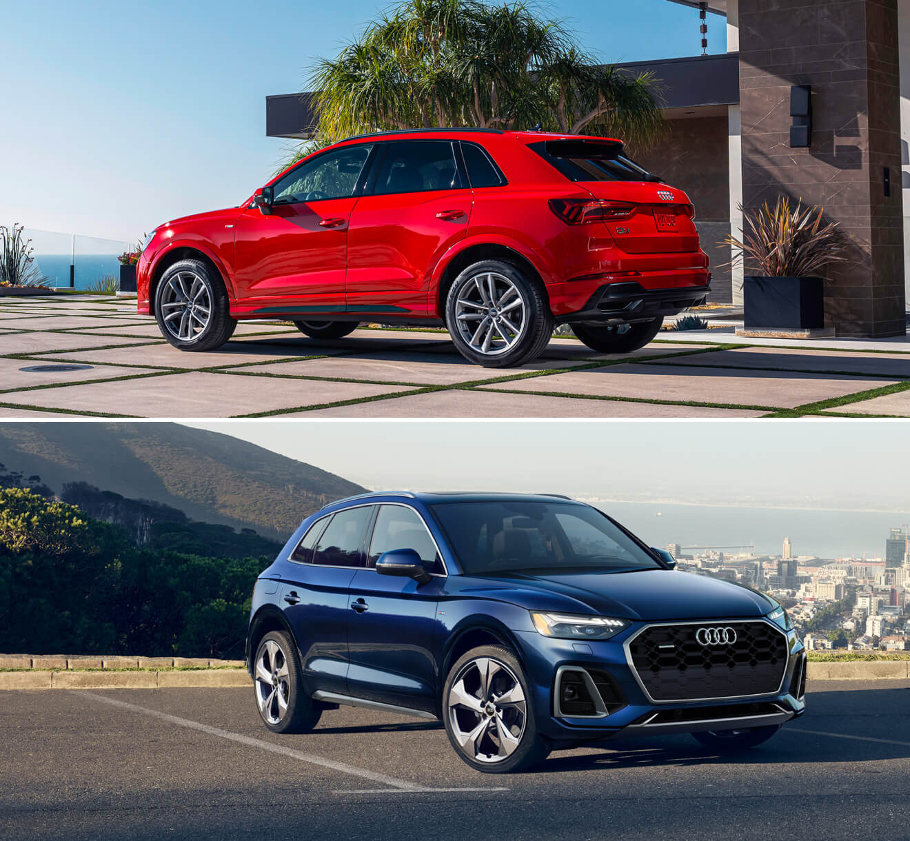 Audi アウディ　Q3 Q5 Audi Q3 Vs. Q5: Luxury SUV Overview